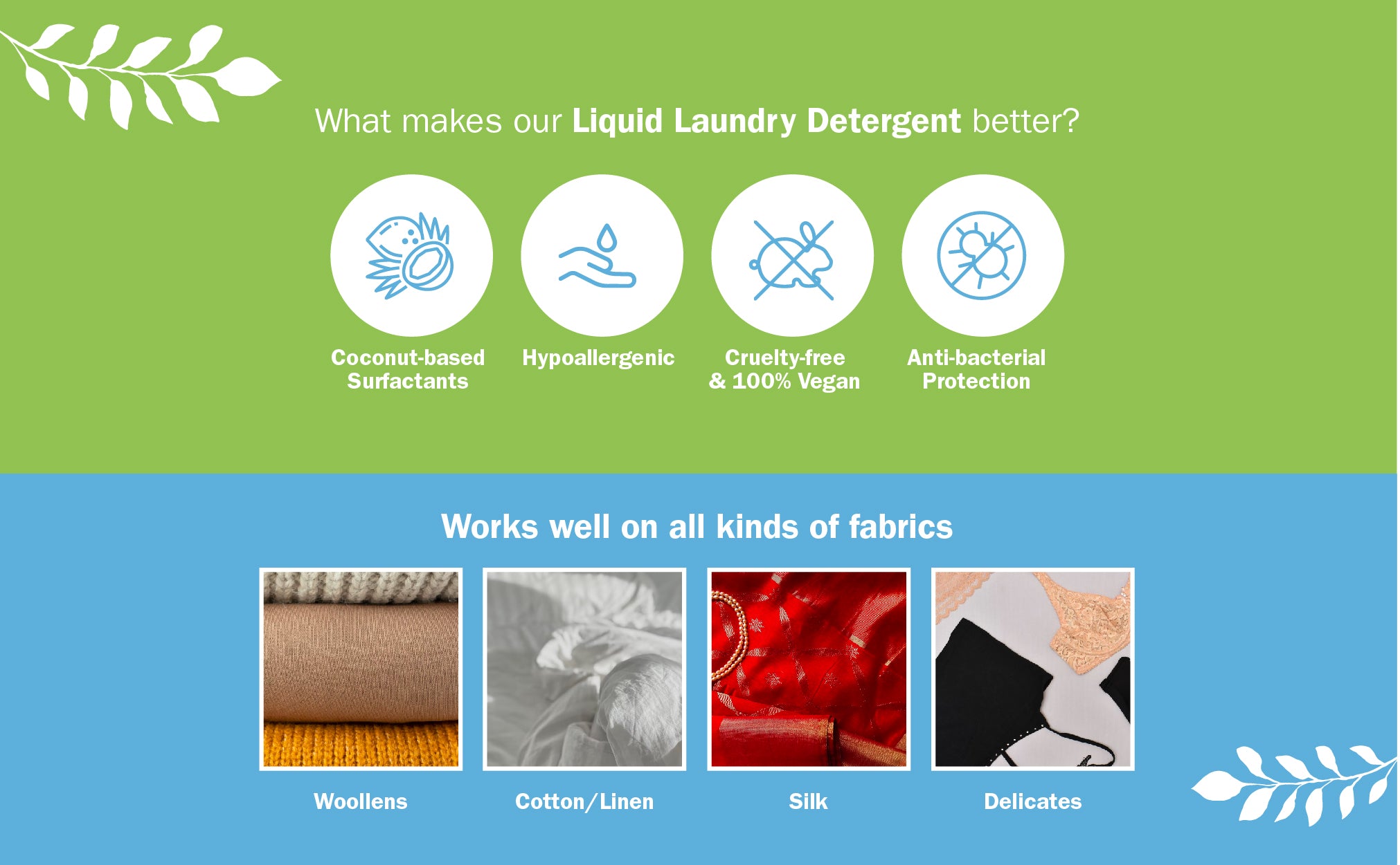 Organic Laundry Detergent, Detergent, Chemical free Detergent