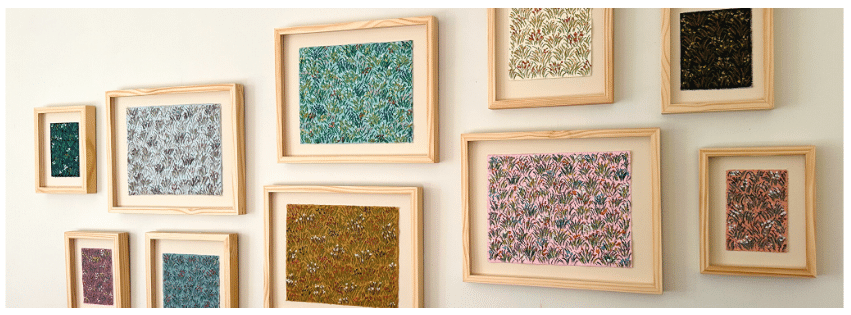 fields of whimsy - gallery wall