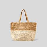 Summer Casual Beach Women Handbag Candy Straw Woven Ladies Tote Rattan Paper Large Female Top Handle Bag Shopper Girls Purse New