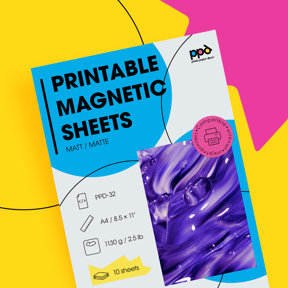 Inkjet Printable Magnetic Sheets