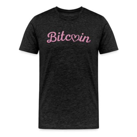 Bitcoin Heart T-Shirt Image
