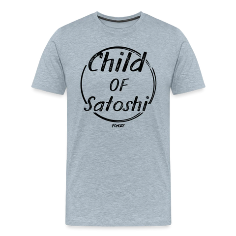Child Of Satoshi (Black Lettering) Bitcoin T-Shirt