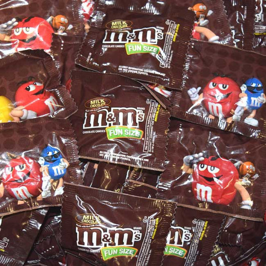 M&M's Original Fun Size Packs Bag of 8