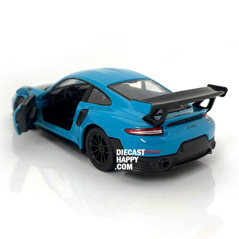 KiNSMART Porsche 911 GT3 RS 1:36 Scale 5inch Die Cast Model Toy Sports Car  - Orange
