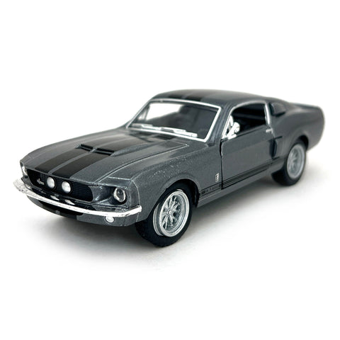 PRE-ORDER 2011 Ford Mustang Shelby GT500 - Ingot Silver w/ Black Strip –  Karson Diecast Co.