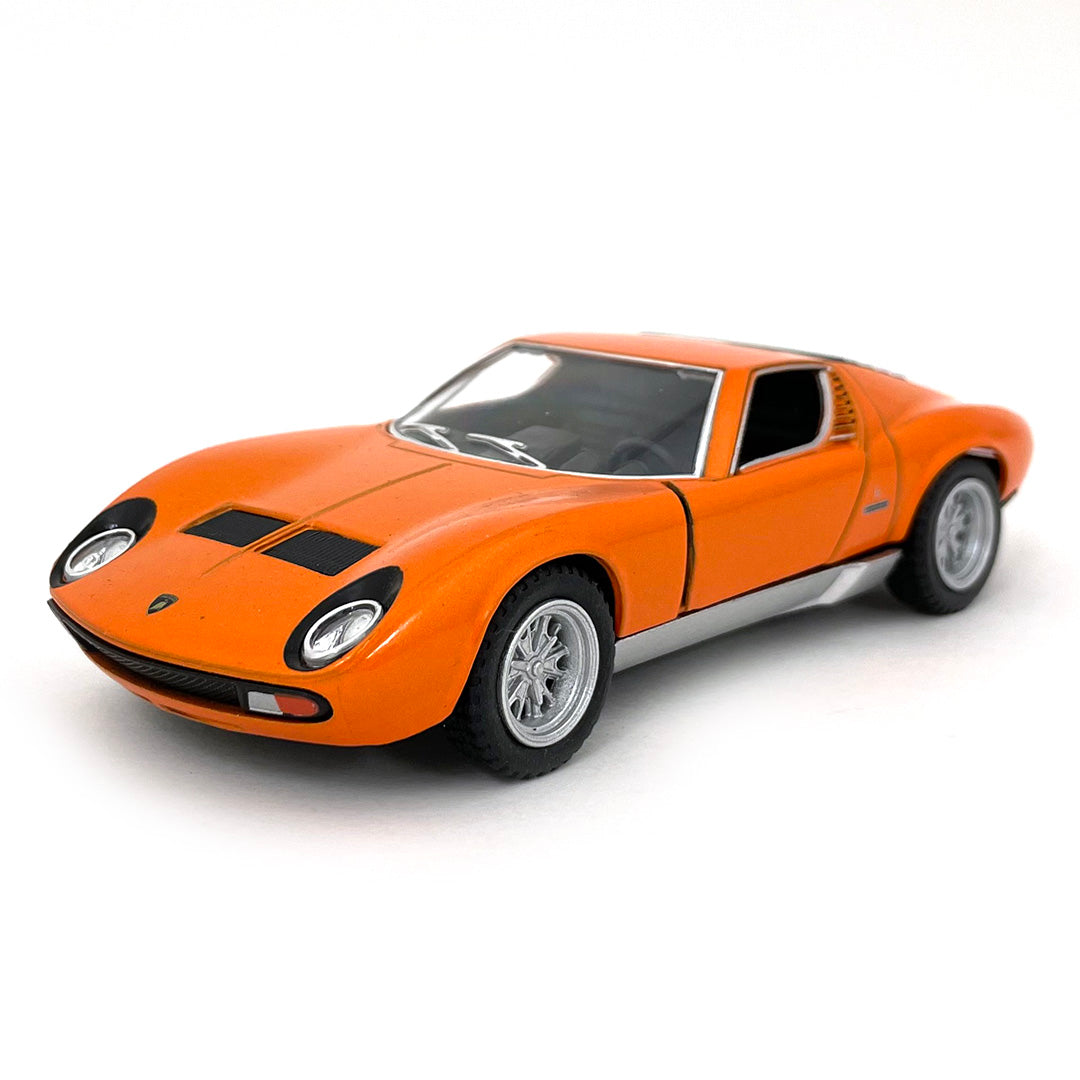 1971 Lamborghini Miura P400 1:34 Scale Diecast Model Orange by Kinsmar –  diecast happy