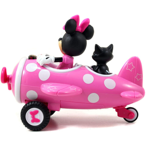 Disney Junior Minnie Mouse Airplane 7 Inch R/C by Jada 97115 – diecast happy