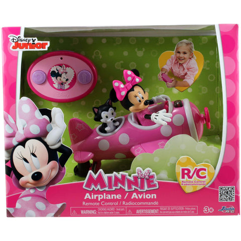 Disney Junior Minnie Mouse Airplane 7 Inch R/C by Jada 97115 – diecast happy