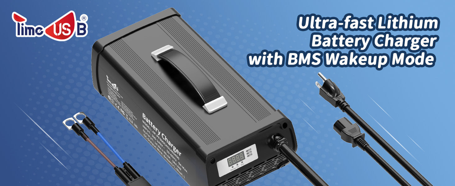 Timeusb 12V 50Ah LiFePO4 Battery| 640Wh & 640W | 50A BMS