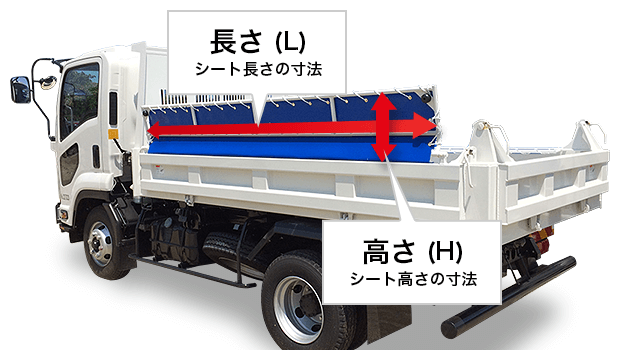 トラック　コボレーンオーダー品　取り付けロープ付き