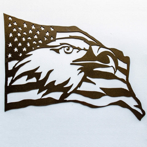 Personalized Home Decor | American Flag Eagle