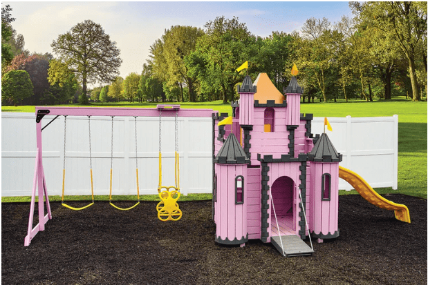 Princess Castle Wooden Playset 2100