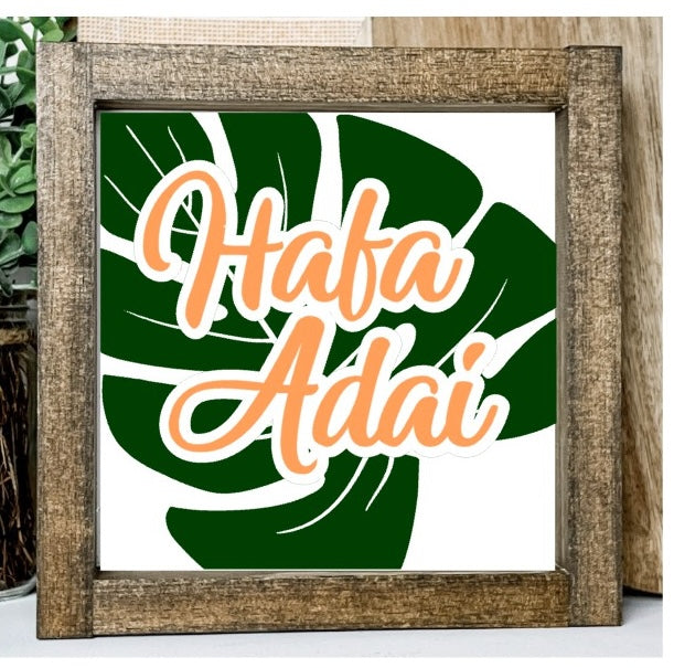 Hafa Adai Sign