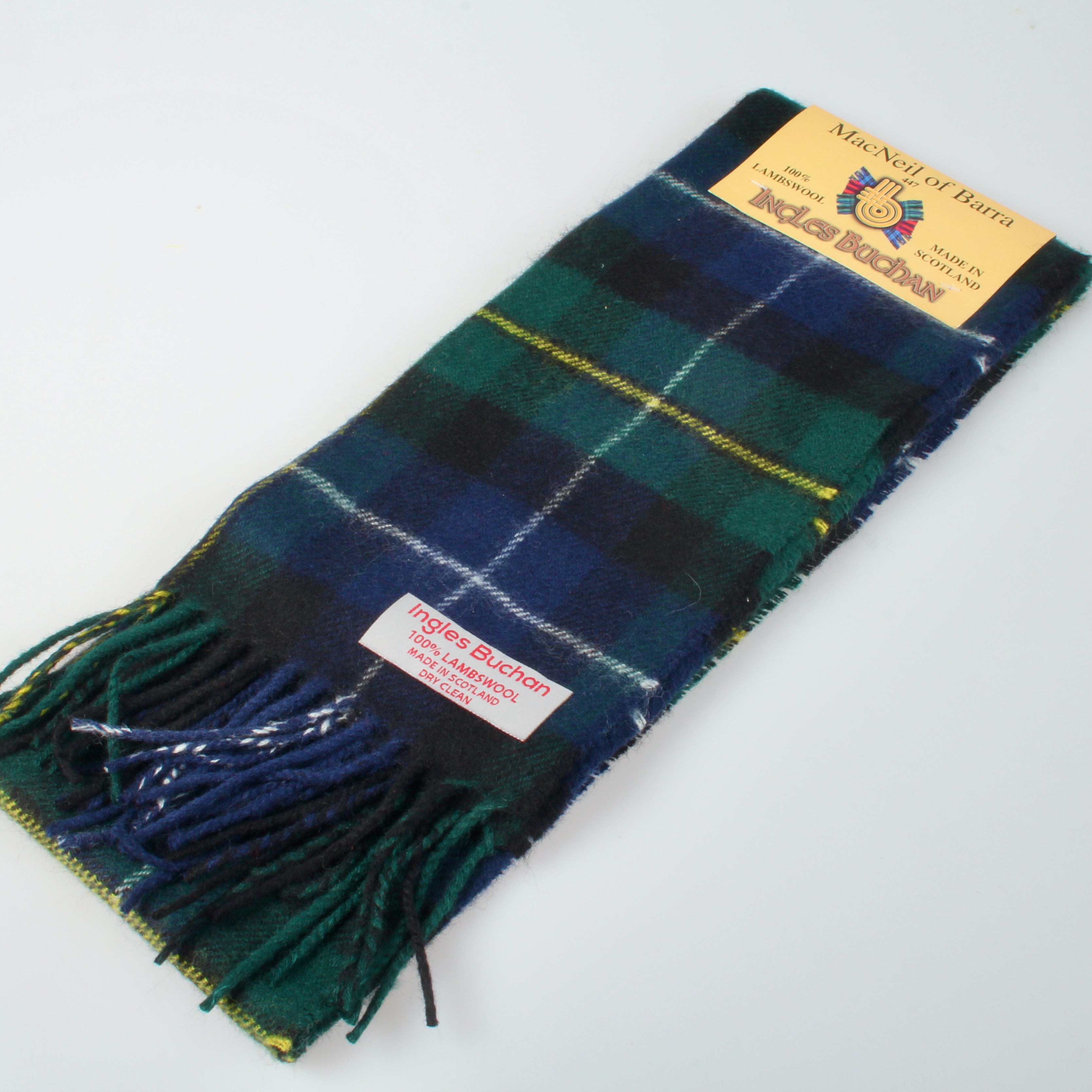 Lambswool Scarf in MacNeil of Barra Modern Tartan