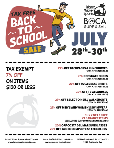 BACK TO SCHOOL FLYER DETAILS