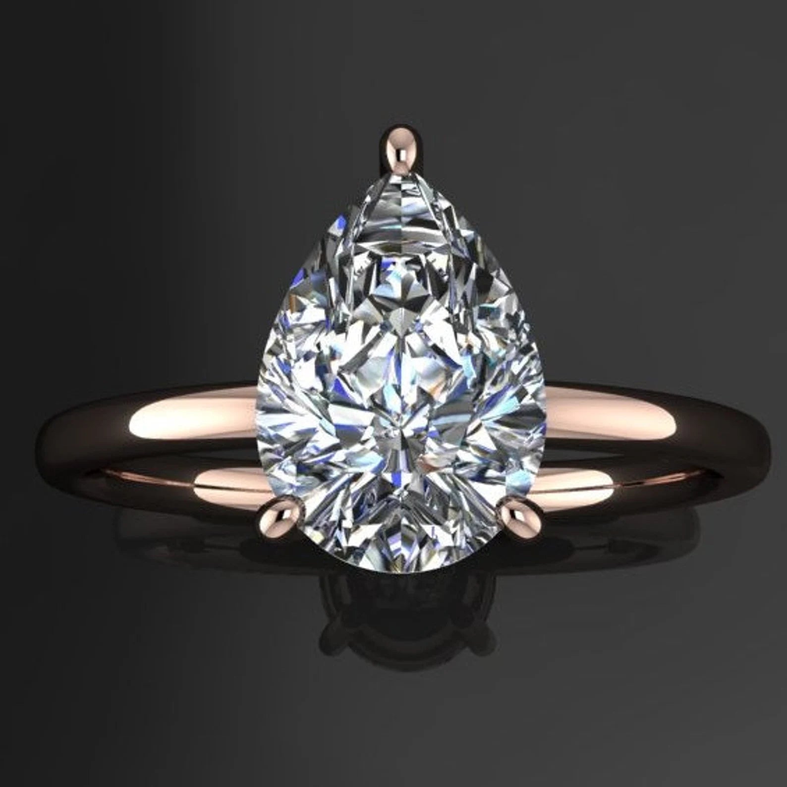 Finley 2.23ct Round White Diamond Engagement Ring | Eliza Page | Second  Street District - Austin, TX