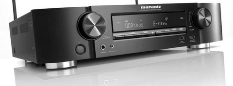 Marantz NR 1510 5.2 Ch. 4K UHD AV Receiver - 5x85 Watts Ch. | 6+1 HDMI In / 1 Out | HEOS | Voice Control