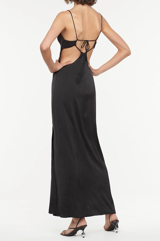 Time To Shine Slip Dress Black - Women's Dresses – MANNING CARTELL