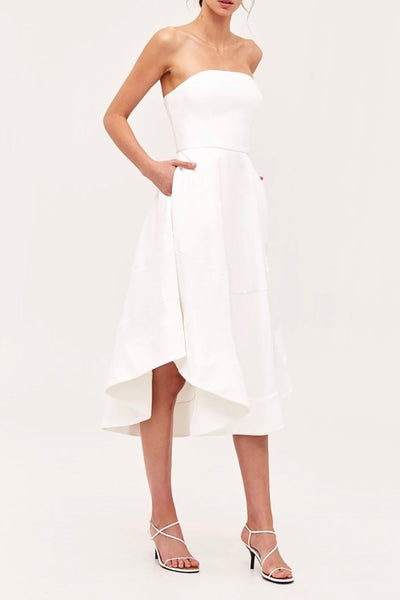 C/MEO Collective Entice Strapless Midi Dress, Nordstrom