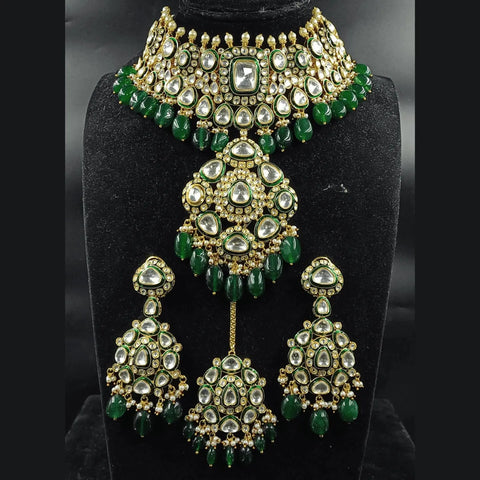 The divine polki jewellery set