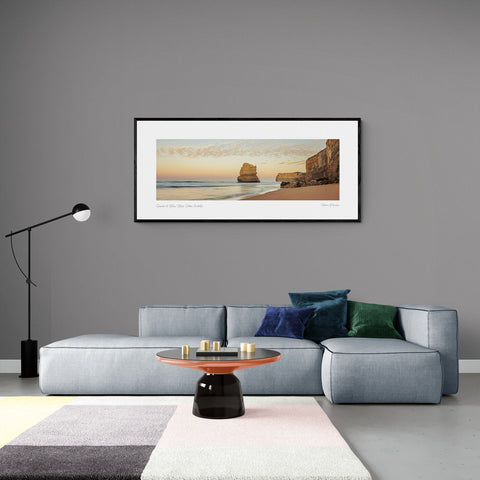 Xlarge artwork on a living room