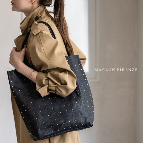 MARLON FIRENZE|Women Leather Tote Bag|HAYNI