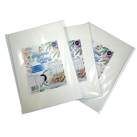 Edible Wafer Paper Sheets AD 10 Pack - Hojas de Arroz Grade AD