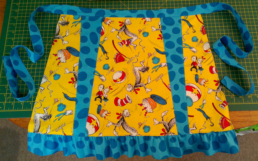 . . . and here’s the completed pinny!