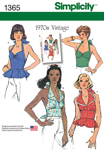 The vintage pattern for the Simplicity Challenge