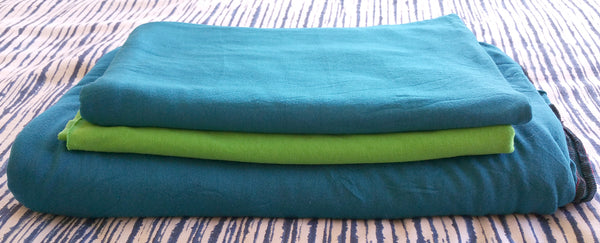 Knit, light weight, plain fabrics