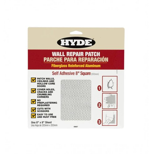 Hyde 6 x 6 Aluminum Self Adhesive Wall Patch