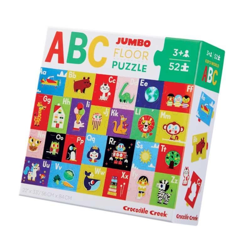 Lets Learn Puzzle 52pce Kids World Abc – Dizzy Toys