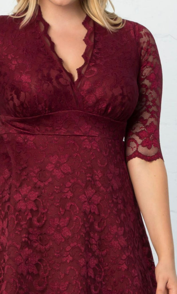 red dress plus size australia