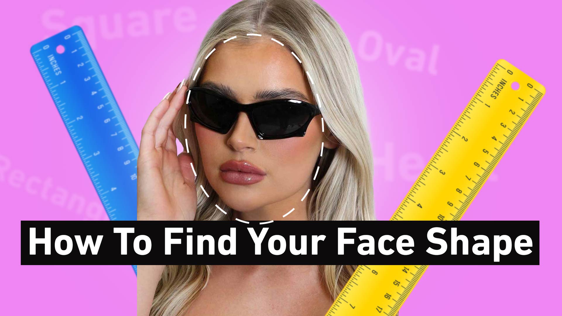 How To Find Your Face Shape To Choose The Right Unisex Sunglasses