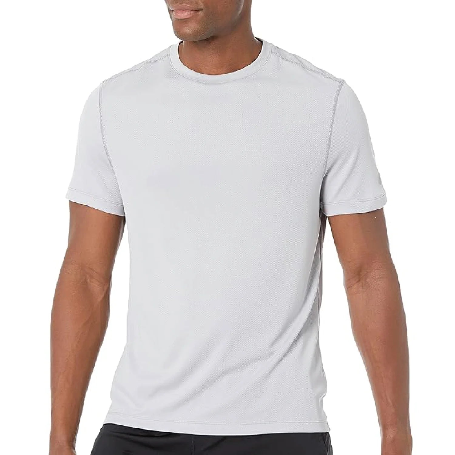 ASICS Men's Ready Set Short Sleeve Tee Grey (2011b458)