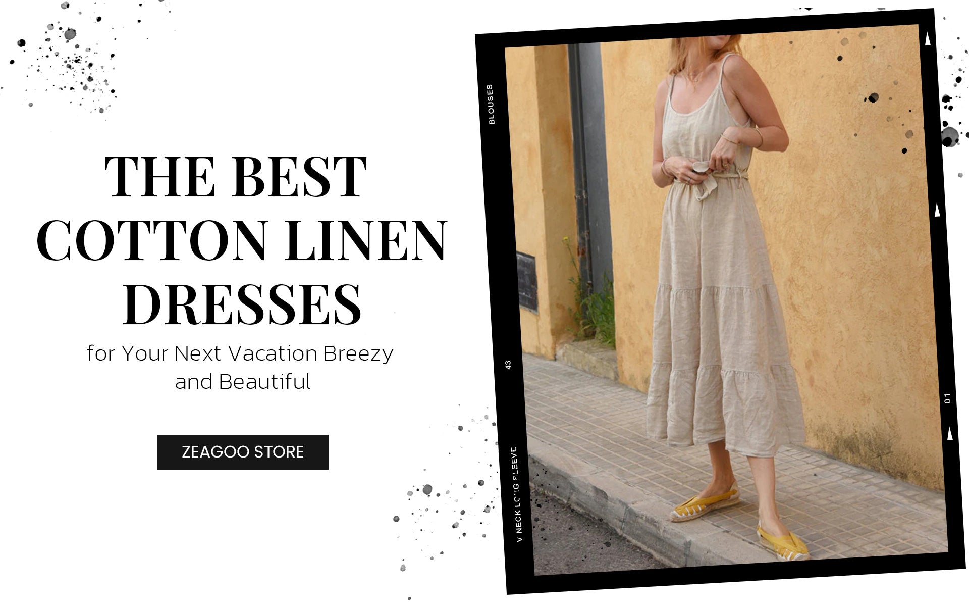 Cotton Linen Dresses: The Breathable Summer Staple – Zeagoo