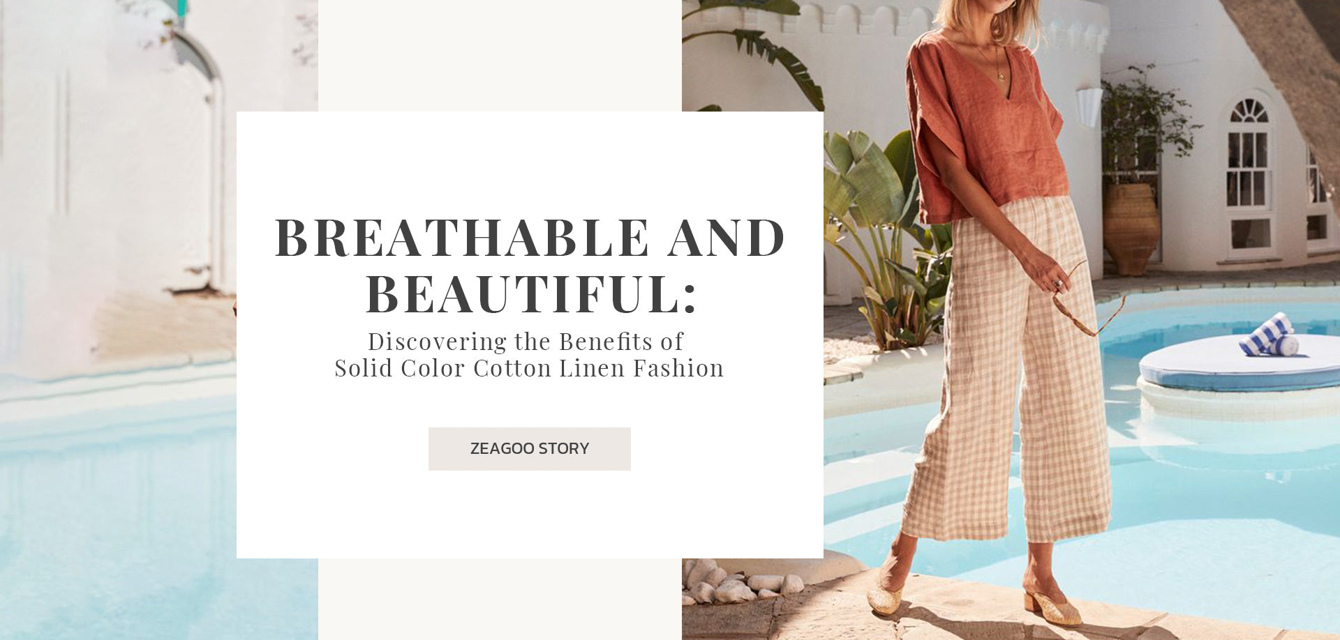 cotton linen fabric dress