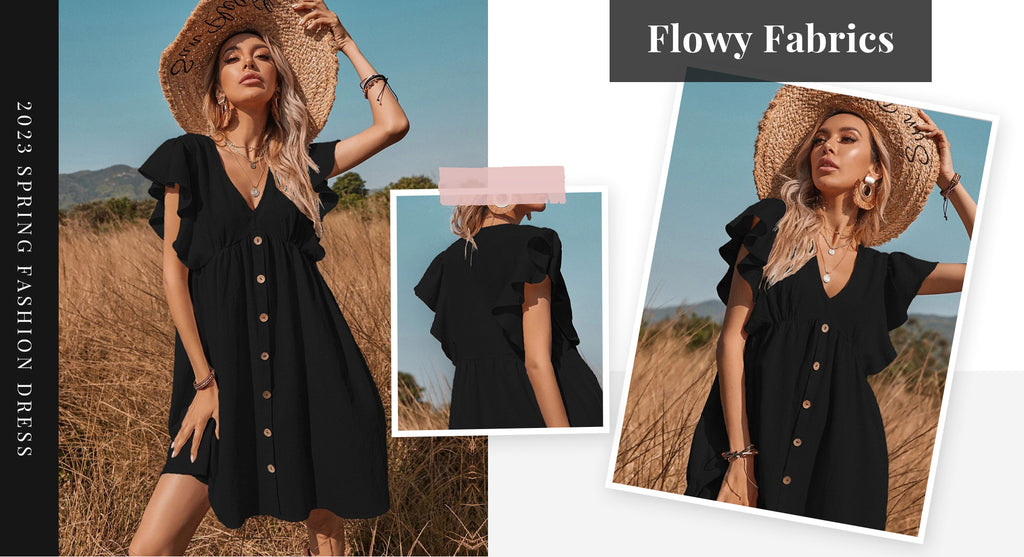 2023 Spring Fashion Dress Trend #2: Flowy Fabrics