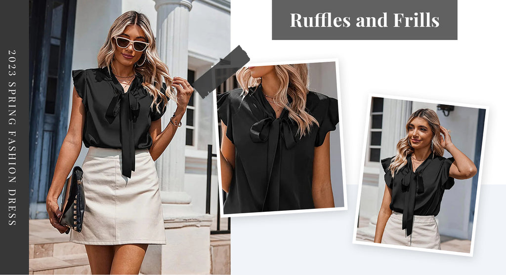 2023 Spring Fashion Dress Trend #7: Ruffles and Frills