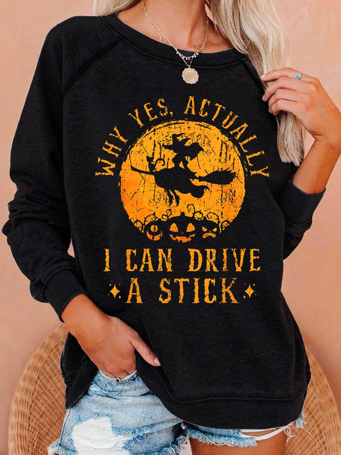 Yes I Can Drive A Stick Casual Sweatshirts