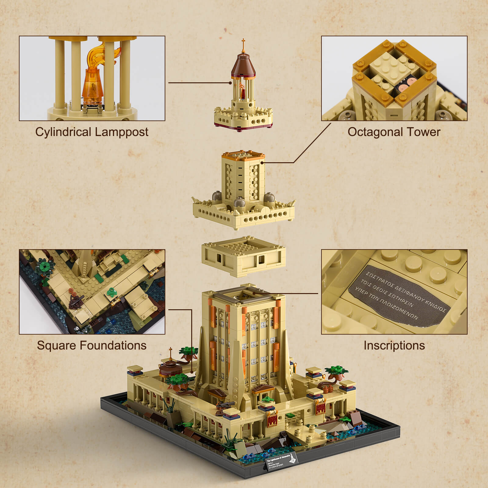 Build Funwhole The Lighthouse of Alexandria