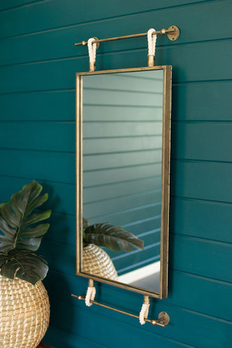 Antique wall mirror from Kat Powers Home 
