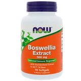 NOW Boswellia Extract 500mg 90 Softgels What is Boswellia Extract?  NOW® Boswellia Extract is a standardized extract of Boswellia serrata, also known as Frankincense, a resinous botanical that has been used for centuries by traditional Ayurvedic herbalists. The bioactive constituents of Boswellia, Boswellic Acids, have been shown in scientific studies to affect key enzymes involved in the maintenance of healthy tissues.  Through these mechanisms, Boswellia may help to support the immune system’s balanced response to the typical wear and tear of everyday life.