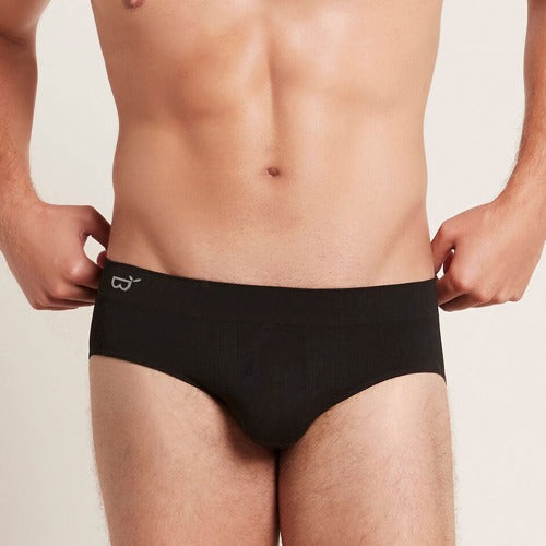 Buy Boody Bamboo Ecowear Boyleg Underwear - Black, Medium Online