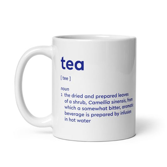 “茶”定义光滑的杯
