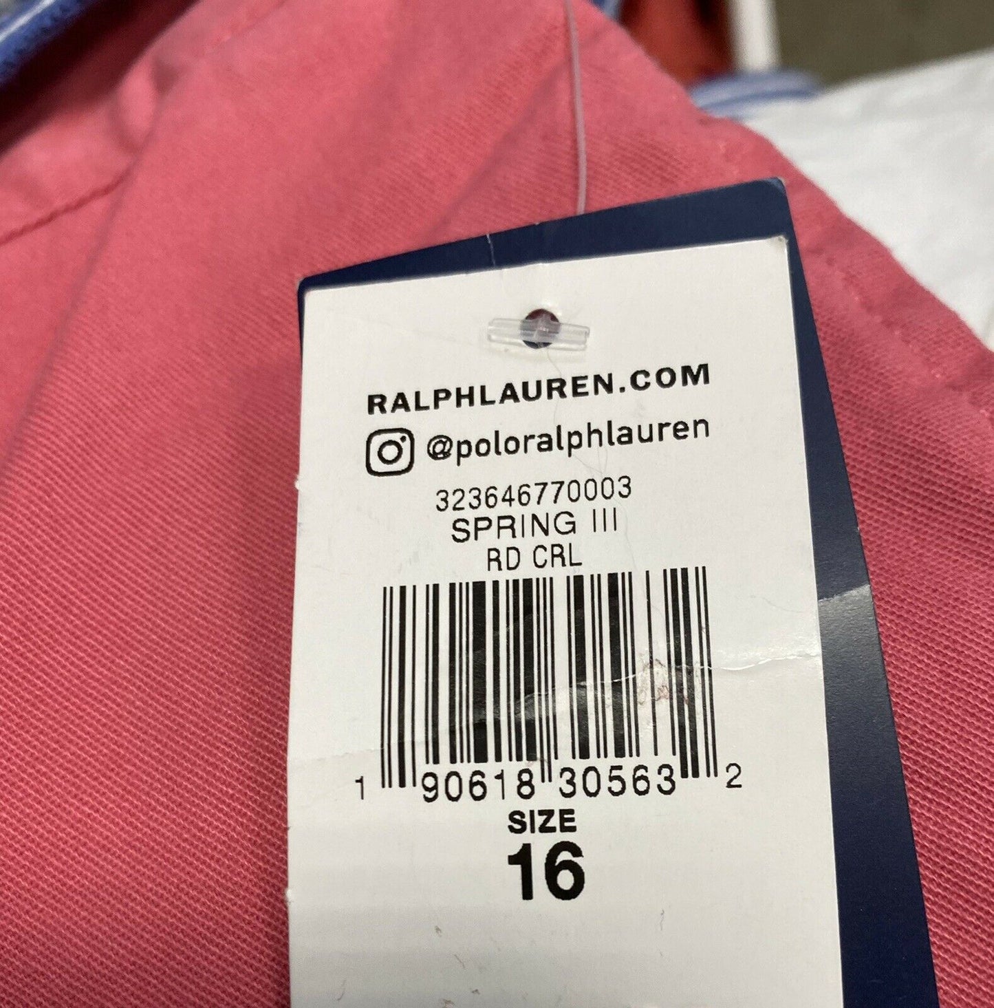 Polo Ralph Lauren Boys' Suffield Belted Stretch Chino Shorts. Coral Re –  Auntie M's Boutique