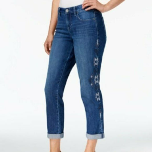 Style & Co Curvy-Fit Skinny Jeans. Aqua Brook. MSRP $80 – Auntie M's  Boutique