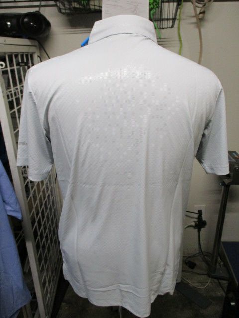 Columbia Omni-Shade Sun Deflector Grey Polo Shirt Adult Size