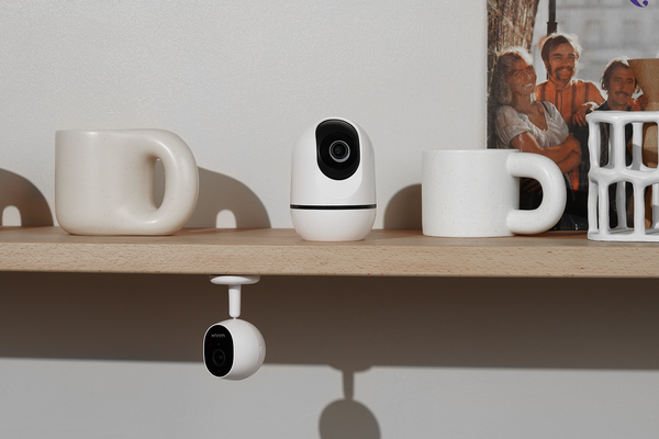 White Smart Home Security Camera