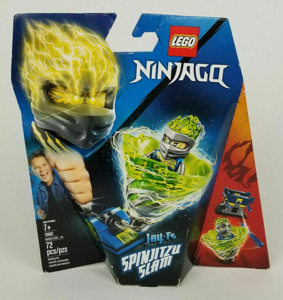 LEGO Ninjago Spinjitzu Slam Jay Building 72 Pieces ( 70682 ) ~ Ne –